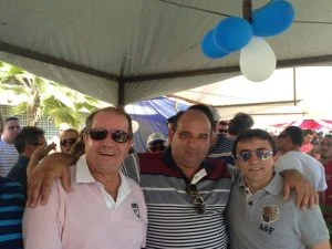 Eudo Laranjeiras, Antônio de Pádua e Arlan Rodrigues