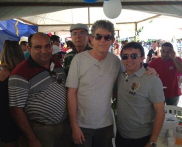 Antônio de Pádua, Gov. Ricardo Coutinho e Arlan Rodrigues