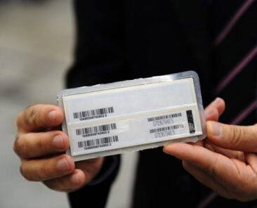 TAG que deverá ser instalada nos caminhões