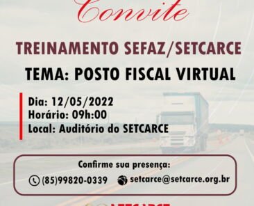 Treinamento SEFAZ_SETCARCE
